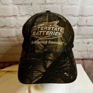 Interstate Batteries Outrageously Dependable Snapback Camo Hat Cap